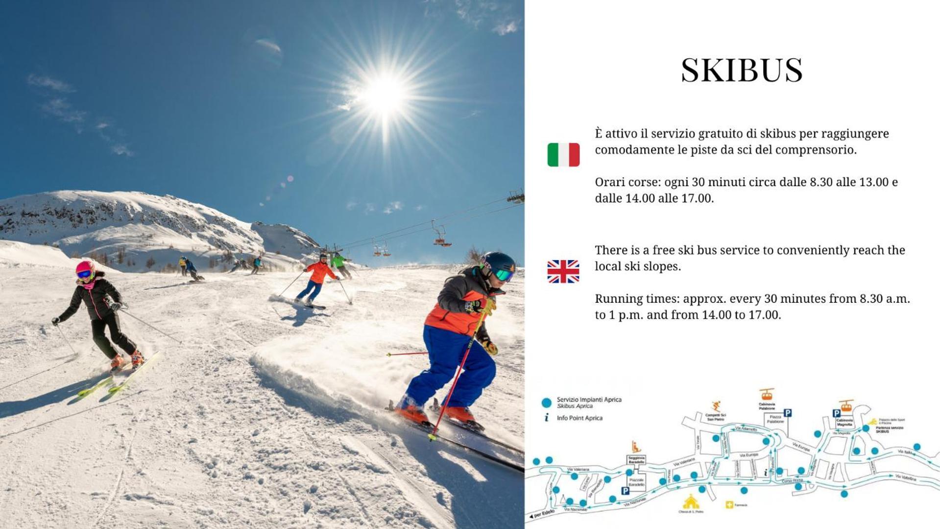 Casa Giuliana Con Skibus Gratis Apartment อาปริกา ภายนอก รูปภาพ